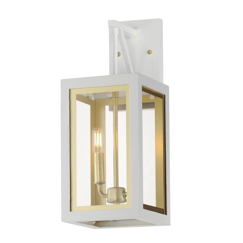 Maxim 30054CL Neoclass 2 Light 18" Tall Outdoor Wall Sconce with Clear