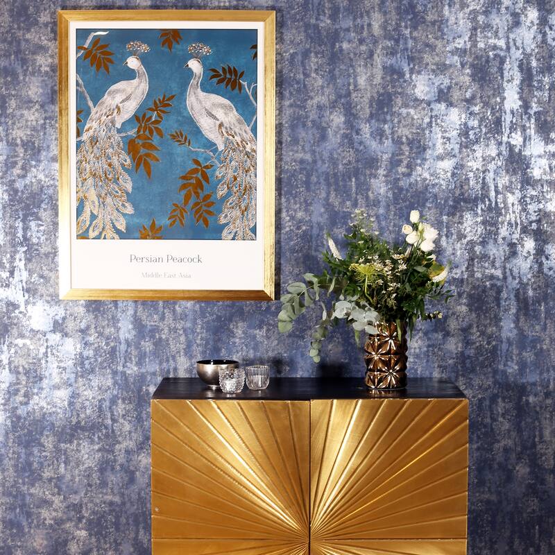 Arthouse Lloyd Blue Stone Texture Wallpaper