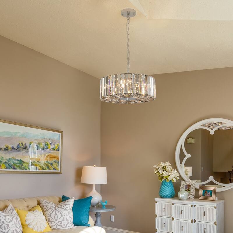 Crystal Chandelier Modern Chandeliers Ceiling Lighting Pendant Lights Fixtures for Dining Rooms Living Room Entryway