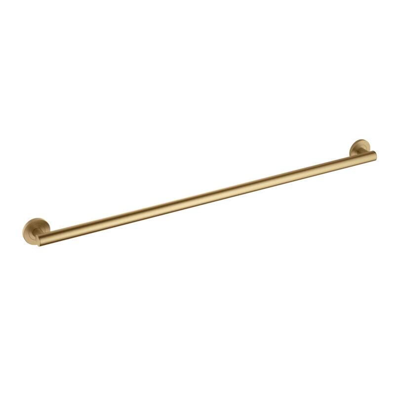 36-Inch Stainless Steel Bathroom Safety Grab Bar - Brushed Brass