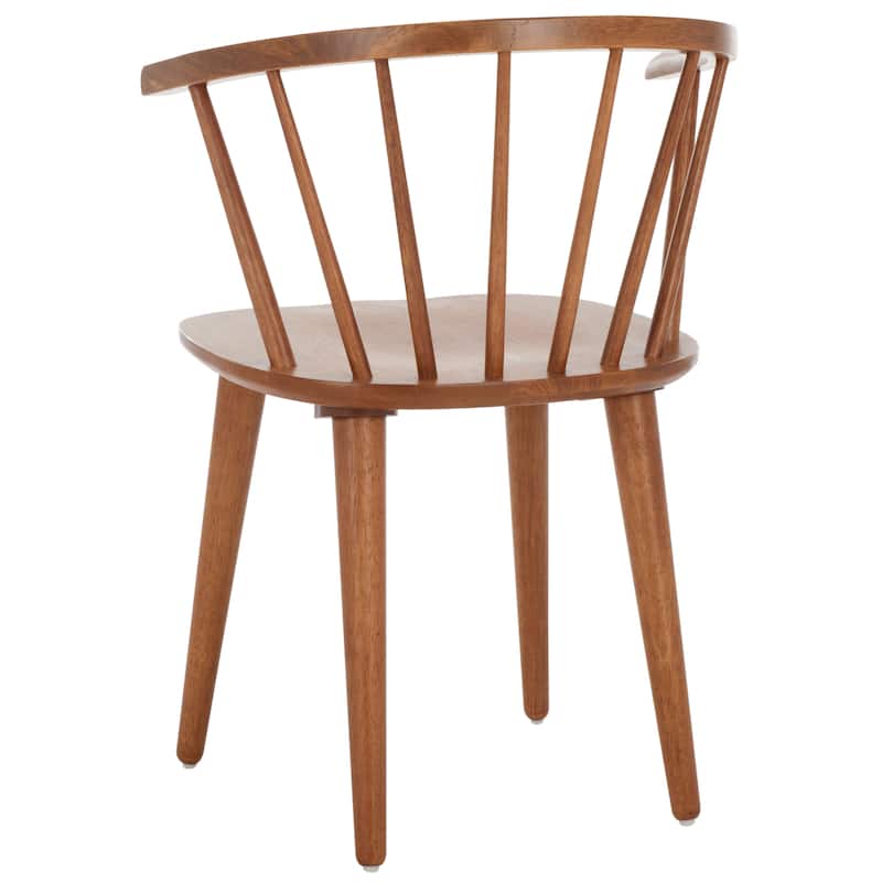 SAFAVIEH Home Blanchard 18-inch Curved Spindle Side Chair [SET of 2] - 21"W x 21"D x 30"H