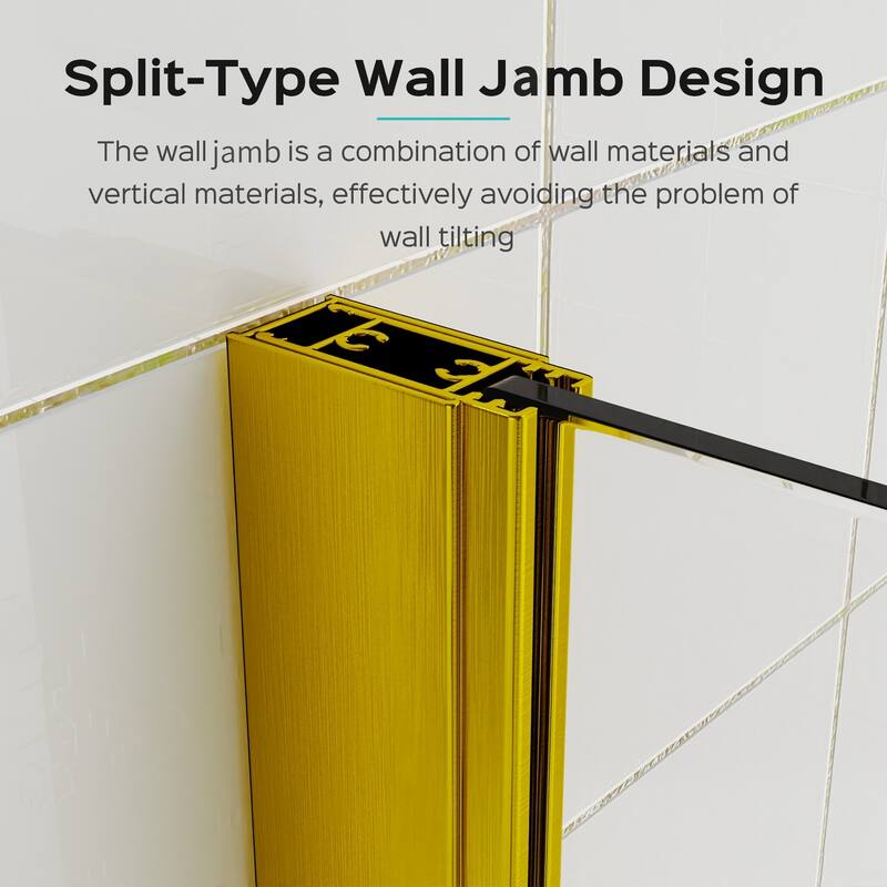 43 in. W * 58 in. H Frameless Folding Shower Doors