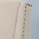 preview thumbnail 3 of 8, Home Office Chair with Wheels, Adjustable Height Cotton Dressing Stool, Ergonomic 360° Armless Rotating Work Chair - N/A