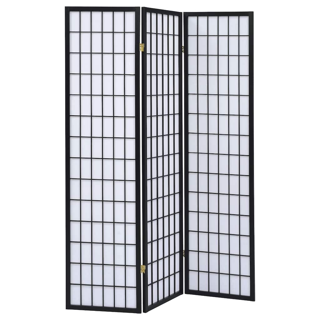 Carrie 3-Panel Room Divider Folding Shoji Screen