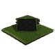 preview thumbnail 2 of 5, Cortesi Home Artificial Grass Turf Tile Interlocking, Self Drain (Set of 9)