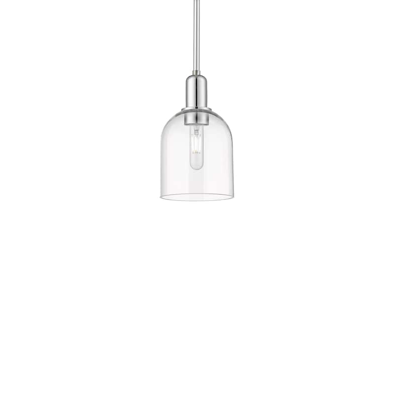 Innovations Lighting 716-1S-11-6 Bella Pendant Bella 6" Wide Mini - Polished Chrome / Clear
