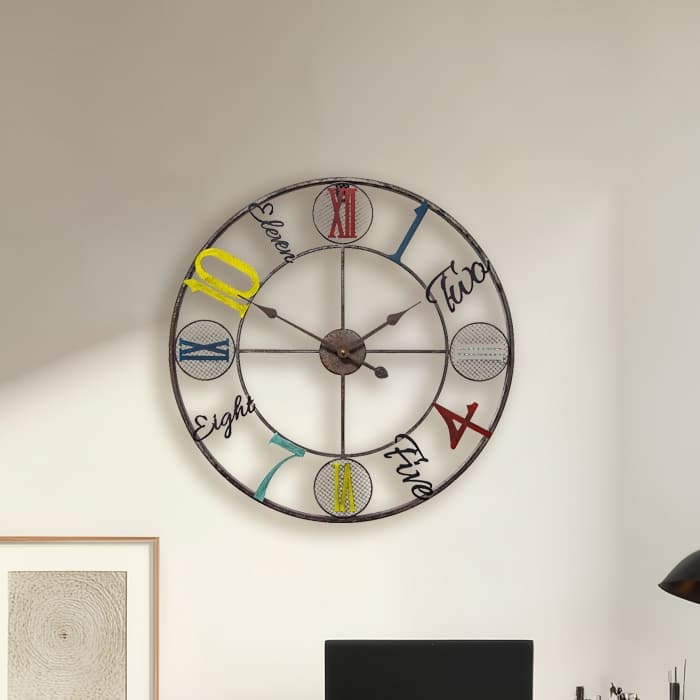 Yosemite Home Decor Whimsical Design Wall Clock - 1.8 x 26.8 x 26.8