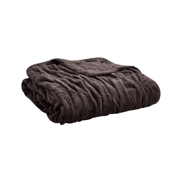 B And M Faux Fur Throw 2025