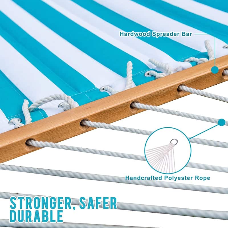 12 FT Double Quilted Fabric Hammock