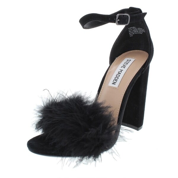 steve madden feather heels