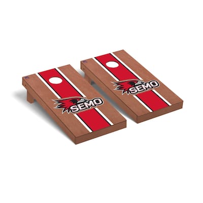 Southeast Missouri State Redhawks Striped Cornhole Board Set