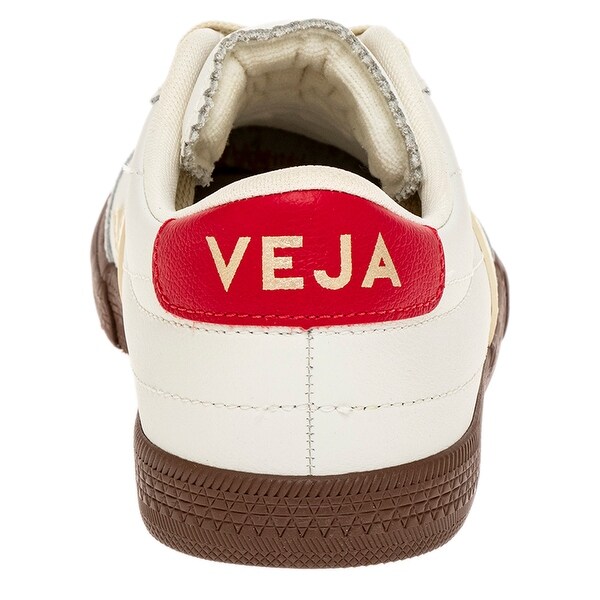 【送料&関税込】Veja Panenka Leather Sneakers White And Red Veja Panenka Leather Sneakers in White with Red - Bed Bath