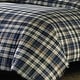 preview thumbnail 3 of 1, Eddie Bauer Port Gamble With Neutral Check Reverse Cotton Comforter (Indigo, 3 Piece Set)