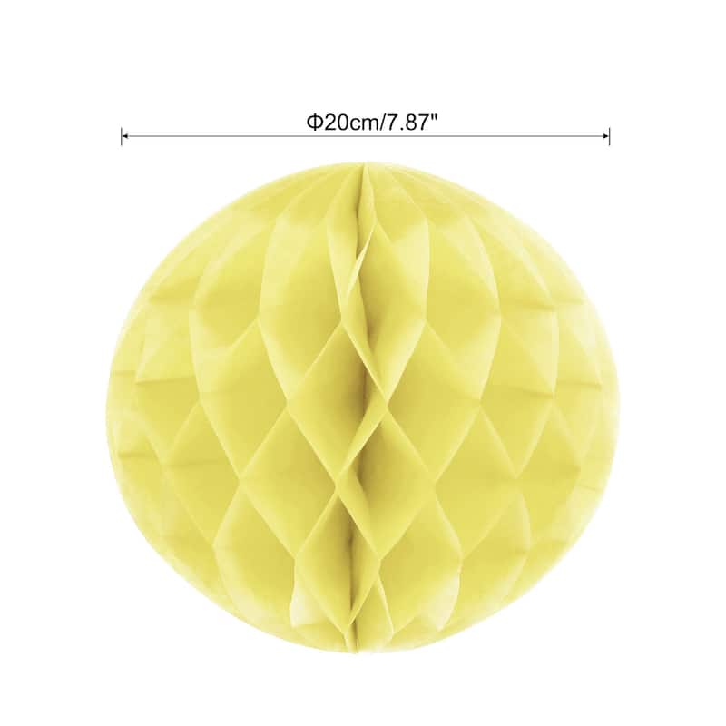 6Pcs Paper Pom-Poms Balls Paper Tissue Flower Ball for Party Decor