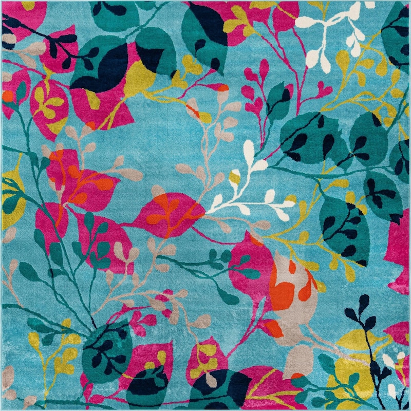 Contemporary Chorisia Collection Area Rug