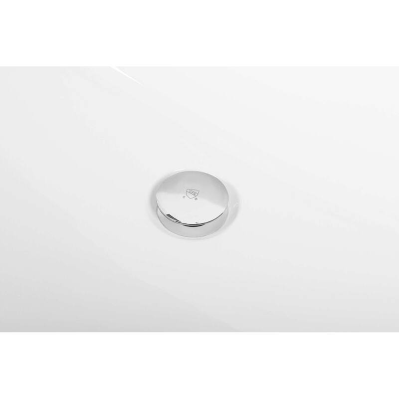 Timothy Soaking Rectangular Bathtub in Glossy White