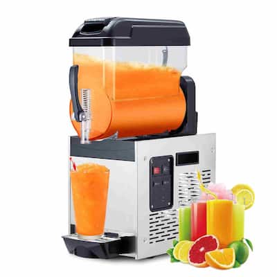 Commercial Slushy Machine, 12L/3.2 Gal, Self-Cleaning, for Margaritas, alcoholic beverages, smoothies, and soft ice cream