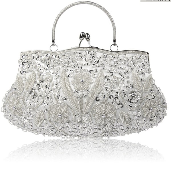 silver clutches online