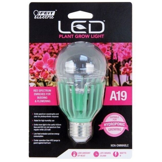 Shop Feit Electric A19/GROW/LEDG2 LED Plant Grow Light