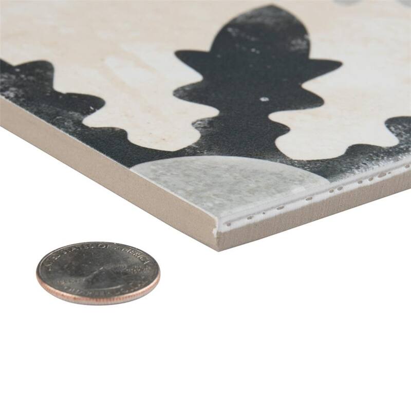 Merola Tile Evoque Monastery 9-3/4" x 9-3/4" Porcelain Floor and Wall Tile
