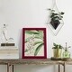 preview thumbnail 17 of 118, Orchid Blooms I -Framed Print w/glass-Cherry Red