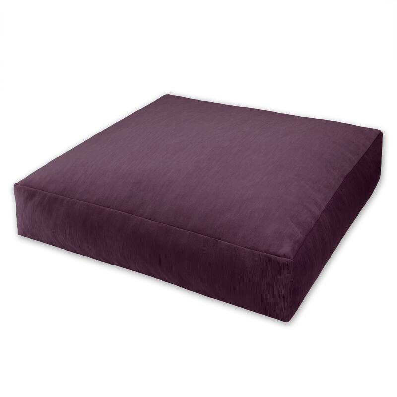 Jaxx Brio Microvelvet Floor Pillow, Meditation and Yoga Cushion