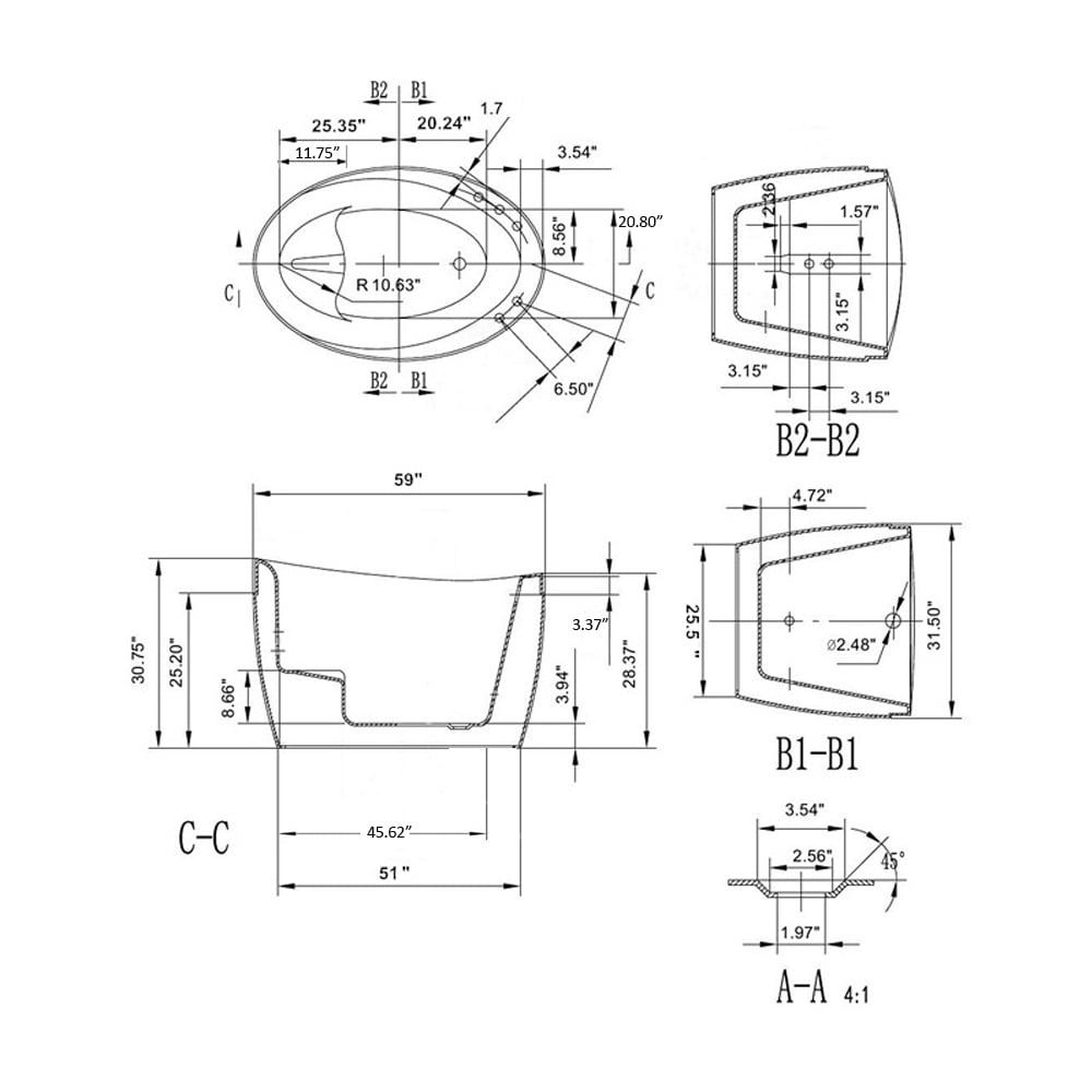 Japanese-style-59-in.-Acrylic-