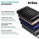 preview thumbnail 55 of 102, Kraus Silicone Drying Rack Mat