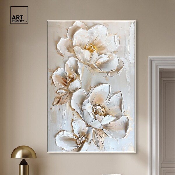 Lush Floral II Canvas New Floral Wall Art by Art Remedy - Bed Bath