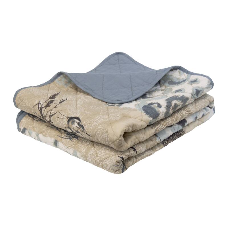 Donna Sharp Seascape Cotton Throw