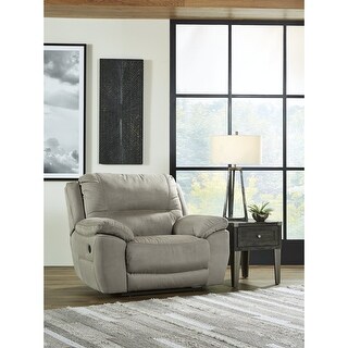 Signature Design by Ashley Next-Gen Gaucho Putty Zero Wall Wide Seat Recliner