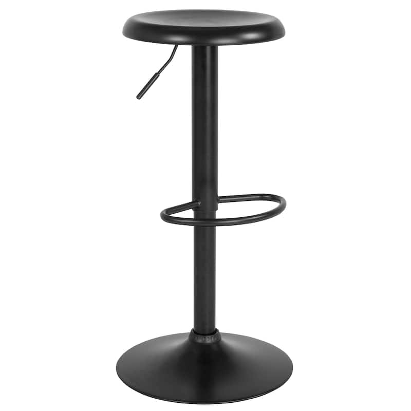 Adjustable Height Retro Barstool - 16"W x 16"D x 23" - 31"H
