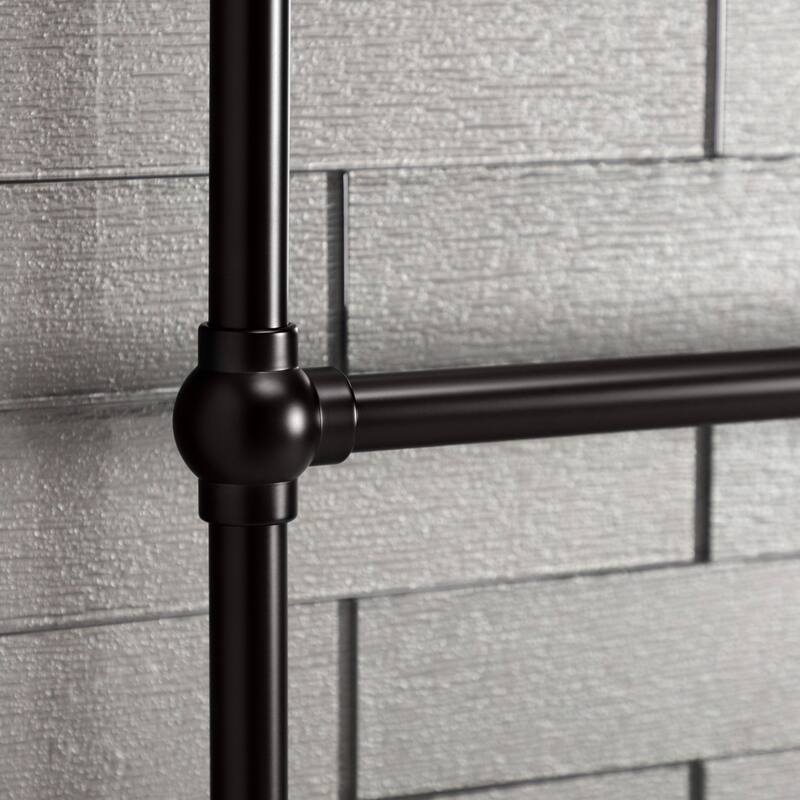 Kingston Brass Maximilien 36-Inch Wall Mount 3-Bar Towel Rack