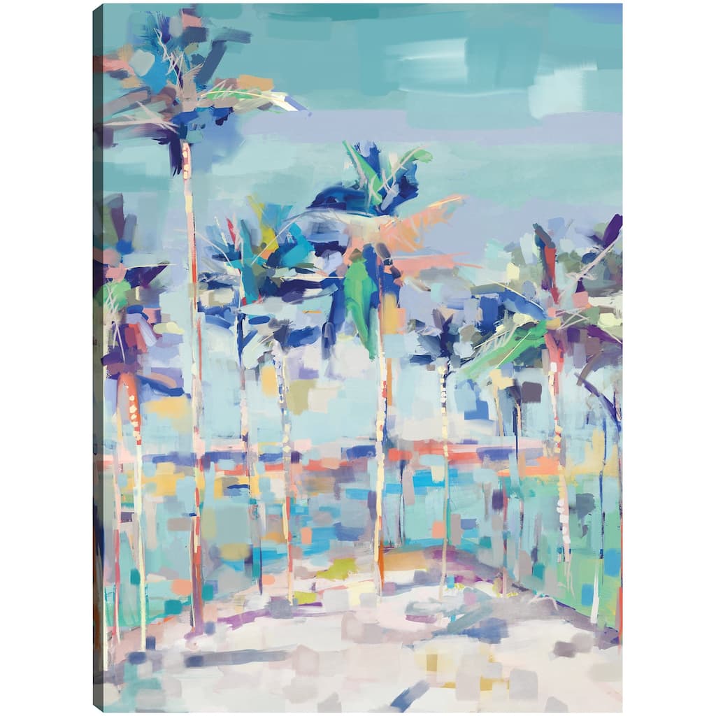 Palm Interpretations By Studio Arts Canvas Art Print
