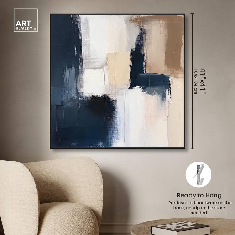 Stormy Hues III Canvas by Art Remedy
