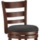 preview thumbnail 18 of 42, Verona Ladder Back Swivel Counter Height Stool by iNSPIRE Q Classic