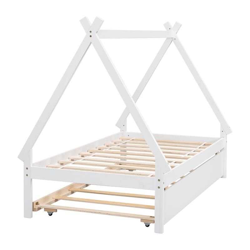 Twin size Tent Floor Bed