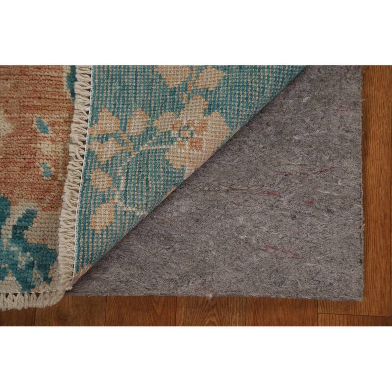 Animal Pictorial Art Deco Oriental Rug Wool Hand-knotted Foyer Carpet - 2'1" x 4'0"