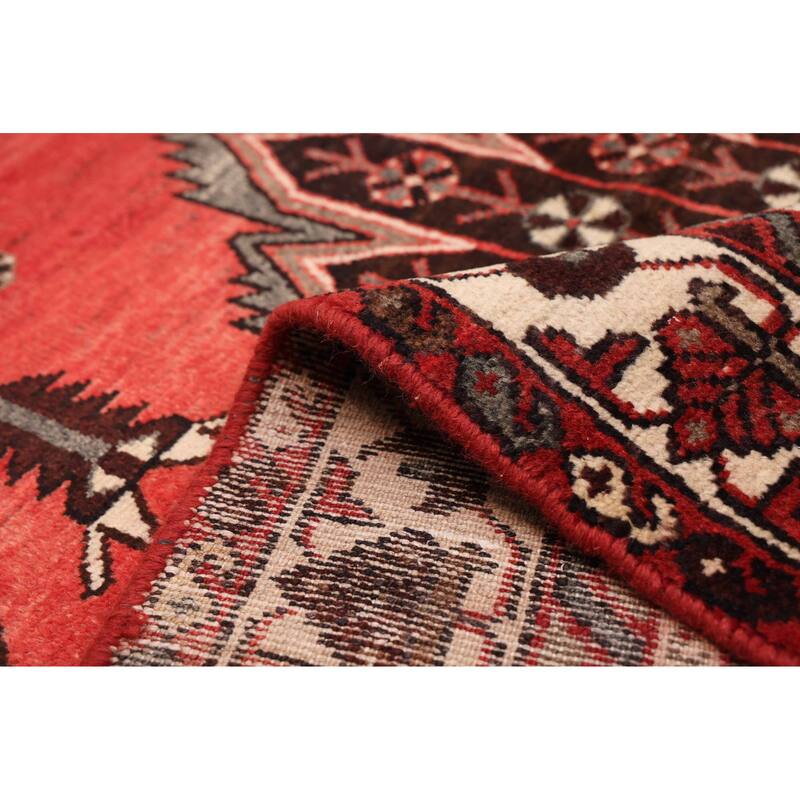 ECARPETGALLERY Hand-knotted Anadol Red Wool Rug - 4'5 x 6'7