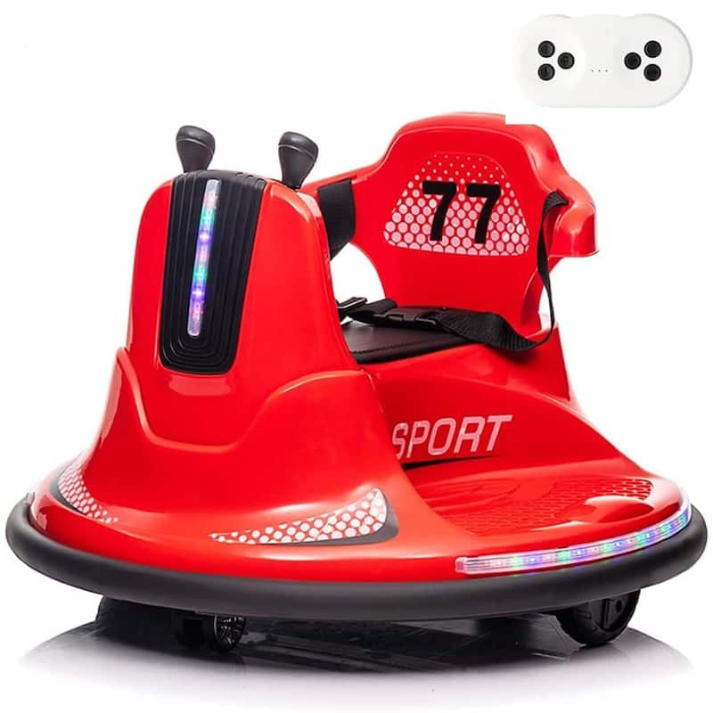Electric Bumper Car for Kids, Kids Bumper Car - Red