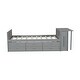 preview thumbnail 18 of 18, Twin Size Captain Bed Wood Platform Bed with Trundle and 3 Drawers, Built-in End Desk and Pull Out Shelf, Compact Bed Frame
