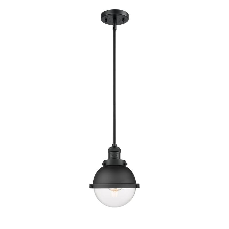 Innovations Lighting Franklin Restoration Hampden 1 Light 7" Stem Hung Mini Pendant