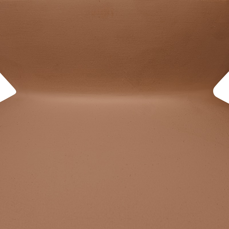 Sienna Ceramic Ceiling Light with Fabric Cord - 9.0"L x 9.0"W x 7.8"H