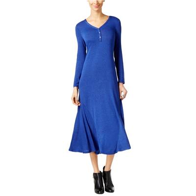 G.H. Bass & Co. Womens Marled Maxi Dress