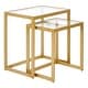 preview thumbnail 16 of 26, Rocco Rectangular Nested Side Table - 22" Wide