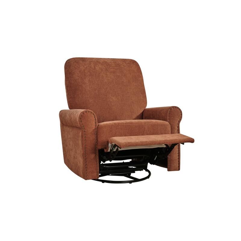Heido 360 Degree Swivel Glider Manual Recliner Leisure Sofa Chair