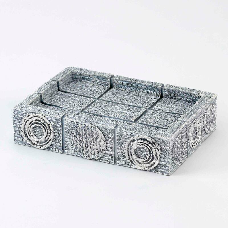 Avanti Linens Galaxy Soap Dish - Silver - Soap Dish