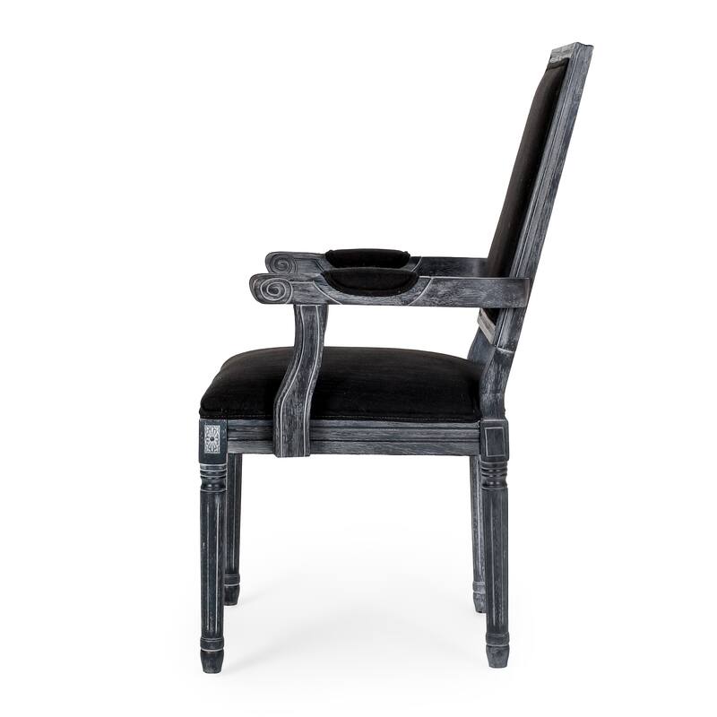 Mores Upholstered 5 Piece Circular Dining Set by Christopher Knight Home