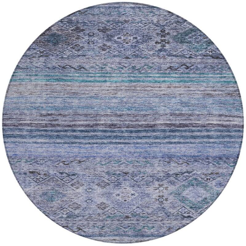 HomeRoots Floral Transitional Rectangle Outdoor Rug