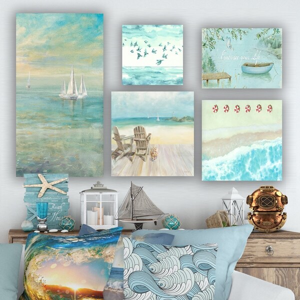 Coastal wall on sale decor
